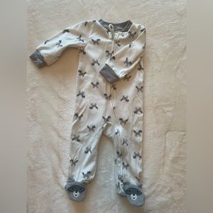 Raccoon Fleece Onesie